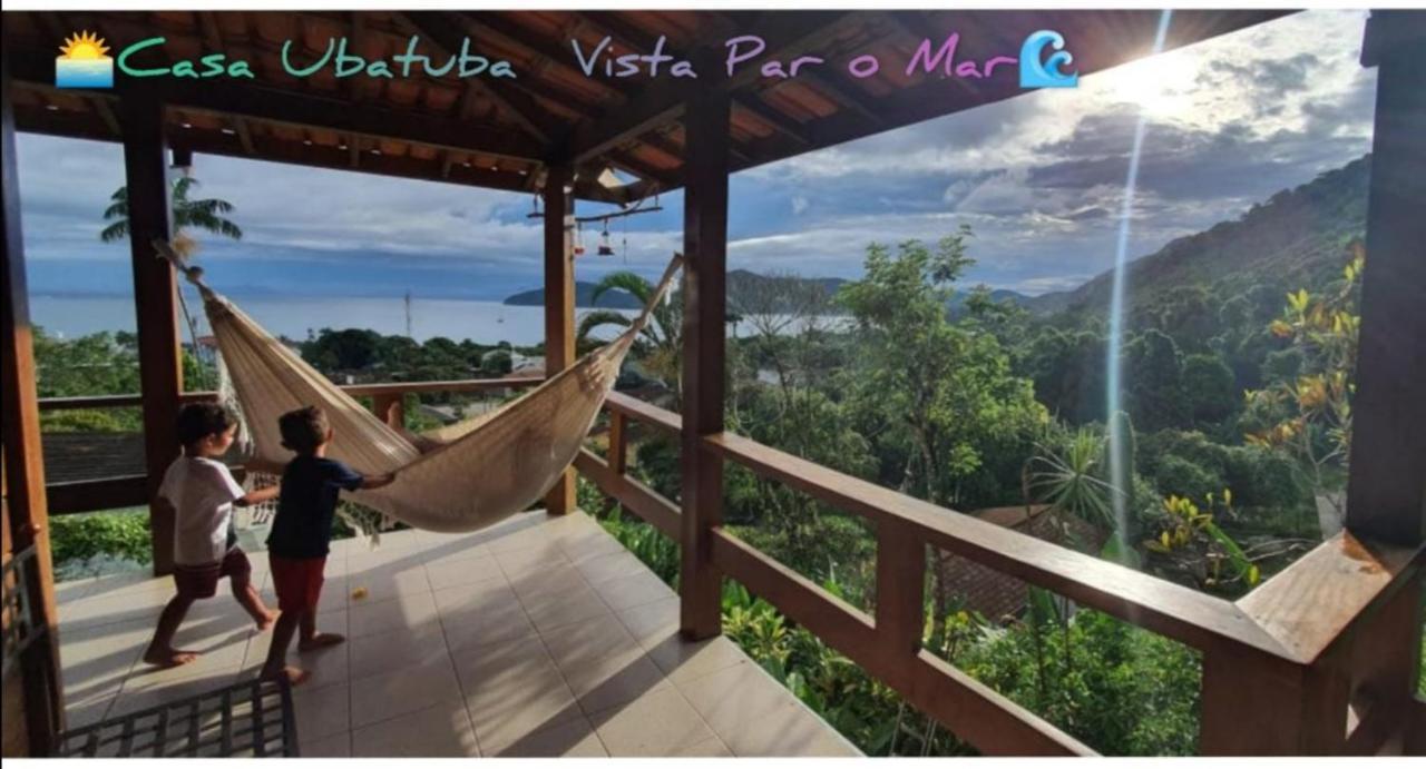 Casa Ubatuba Vista Para O Mar Dış mekan fotoğraf